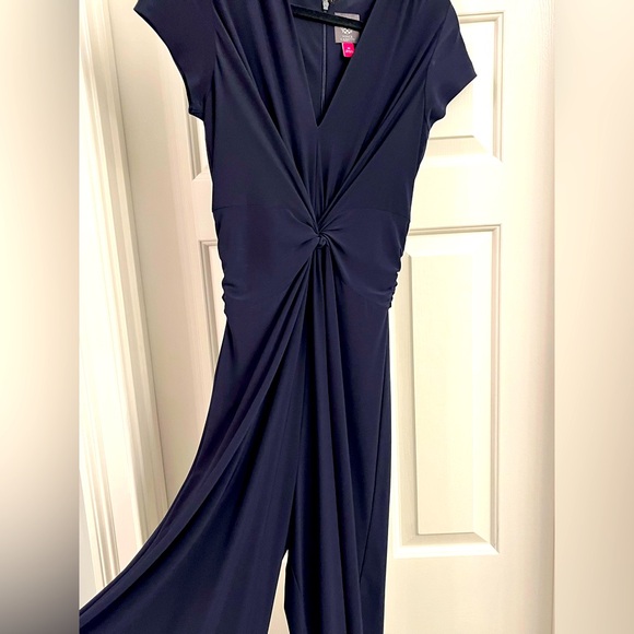 Vince Camuto Pants - Elegant Navy Jumpsuit - Vince Camuto